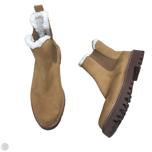 Boots Ankle Flats By J. Crew In Tan, Size: 8.5