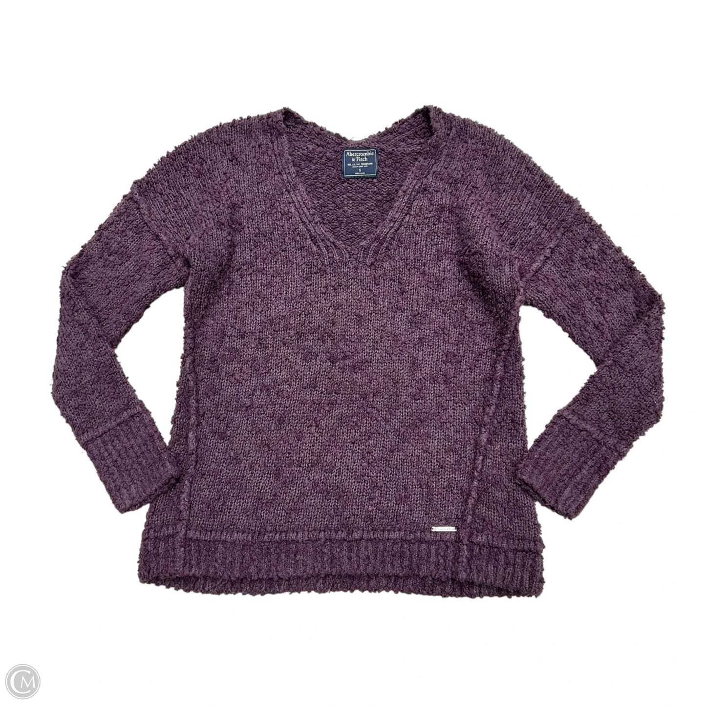 Sweater By Abercrombie And Fitch In Purple, Size: S