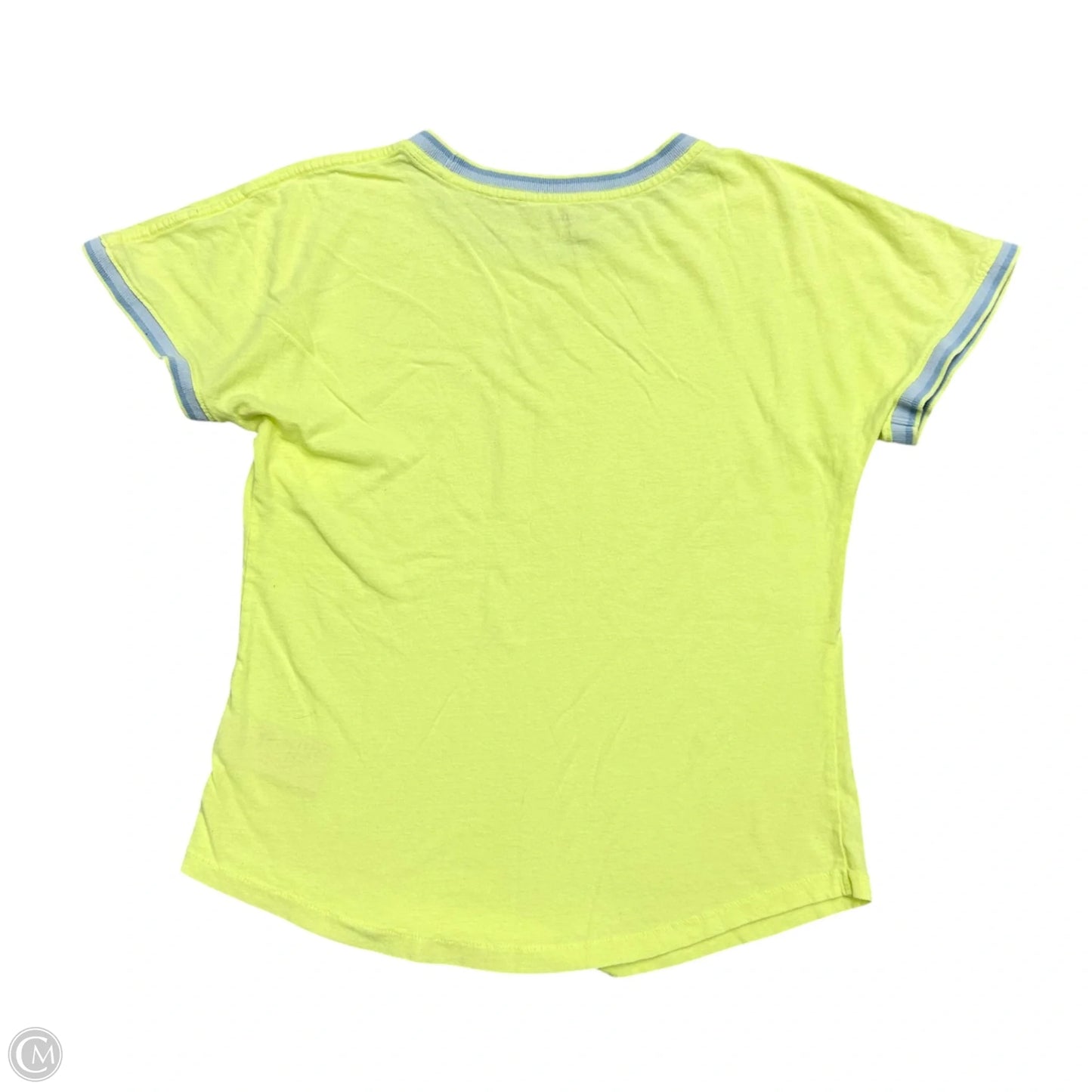 Top Short Sleeve By Maeve In Neon Green, Size: M