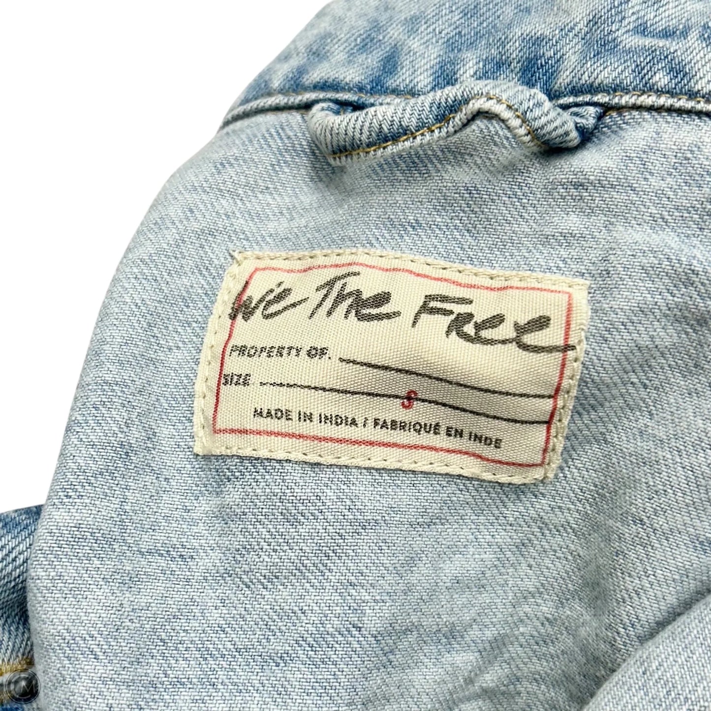 Jacket Denim By We The Free In Blue Denim, Size: S