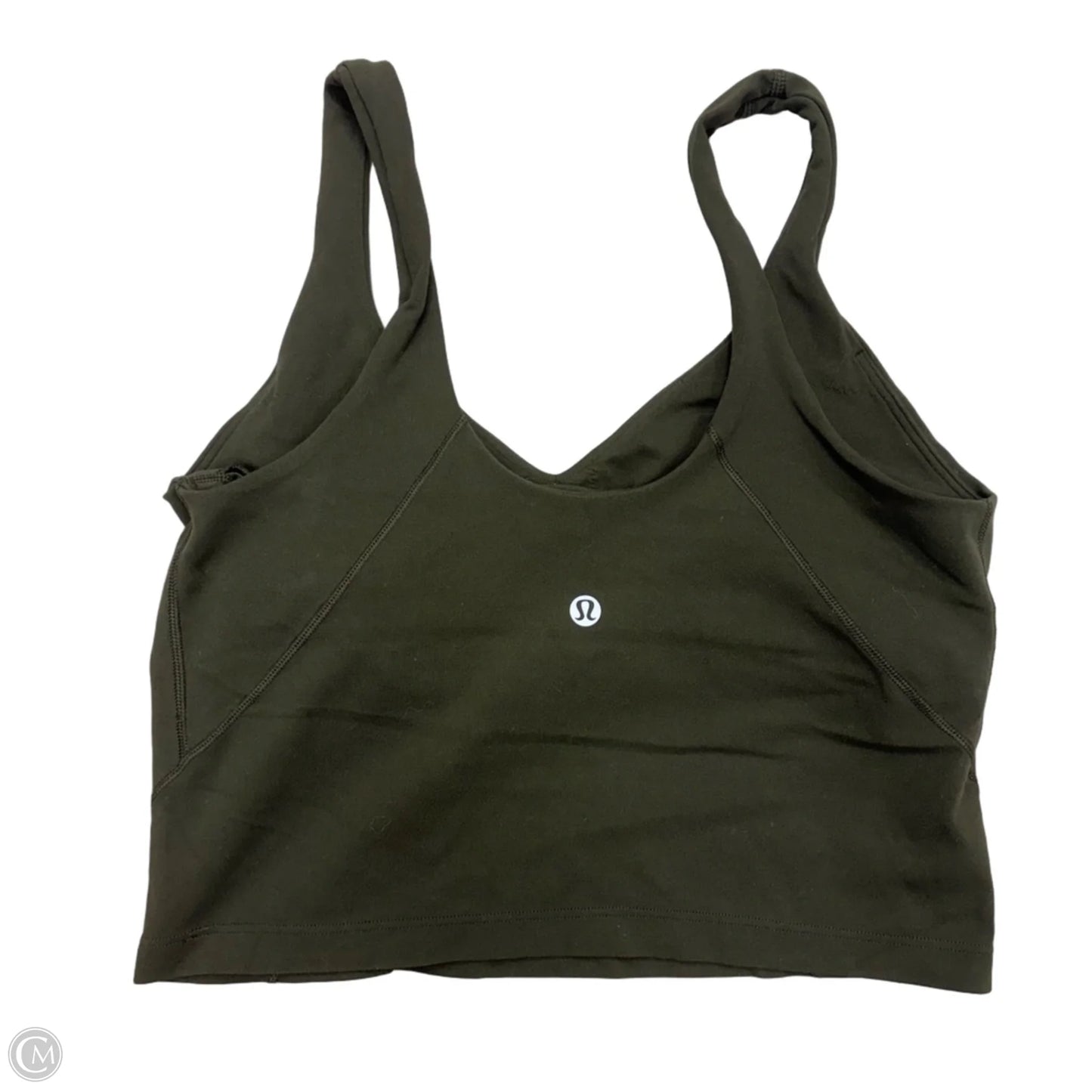 Athletic Bra By Lululemon In Green, Size: M