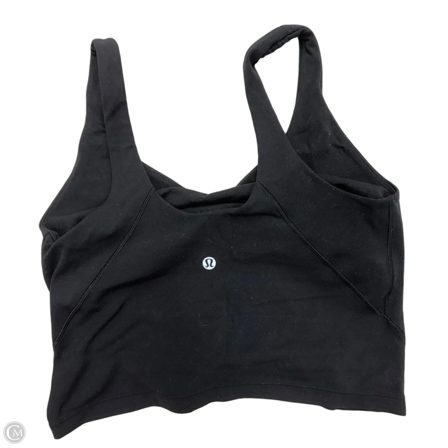 Athletic Bra By Lululemon In Black, Size: M