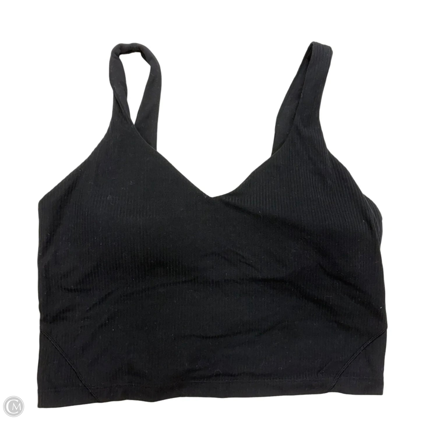 Athletic Bra By Lululemon In Black, Size: M