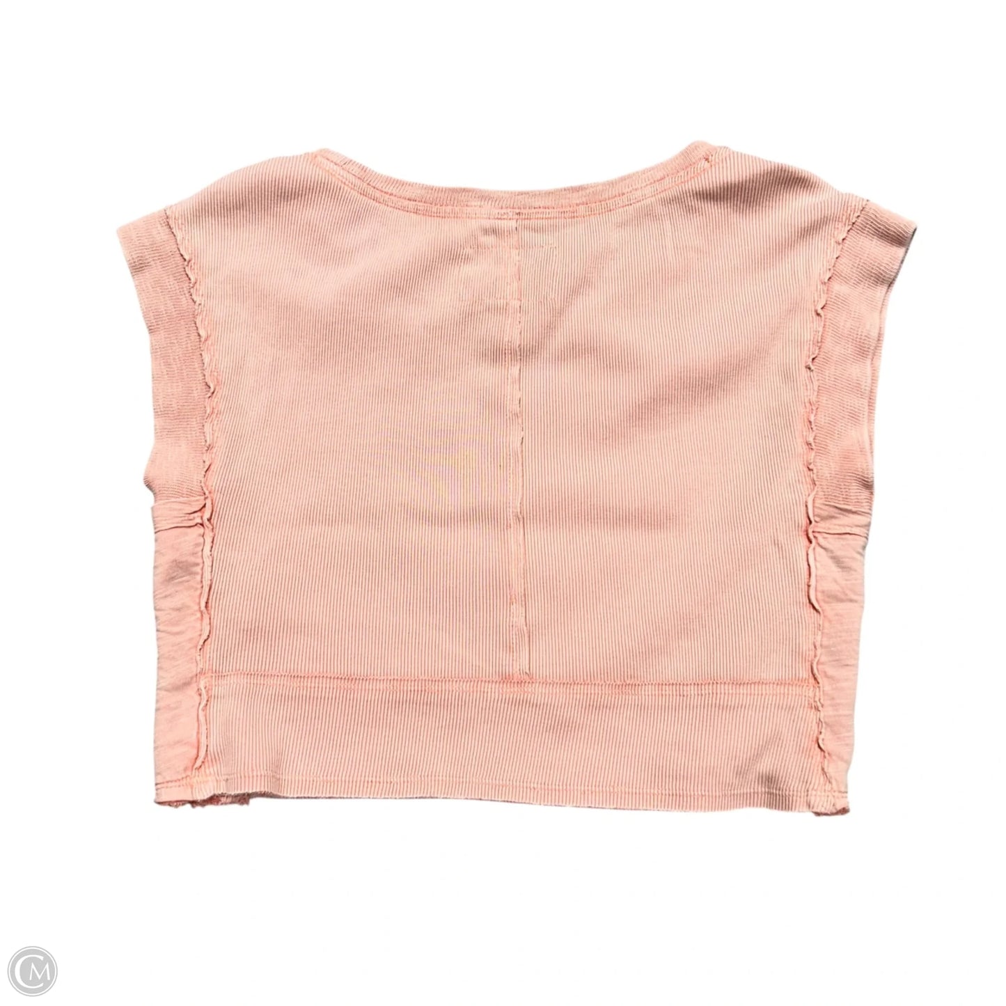 Top Short Sleeve By Pilcro In Peach, Size: Xs