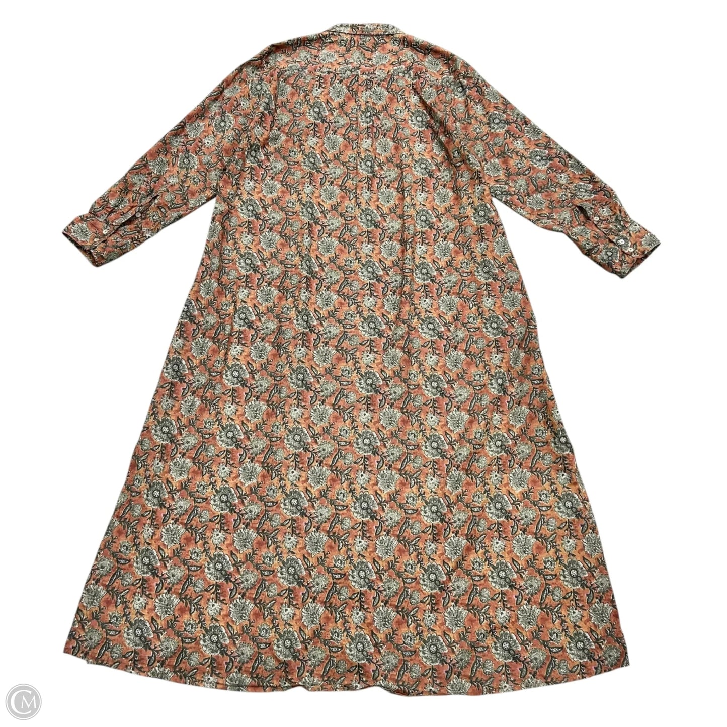 Dress Casual Maxi By Natural Life In Brown & Grey, Size: Xxl