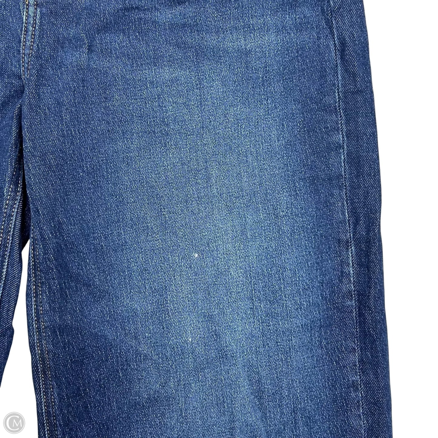 Jeans Wide Leg By Quince In Blue Denim, Size: 14