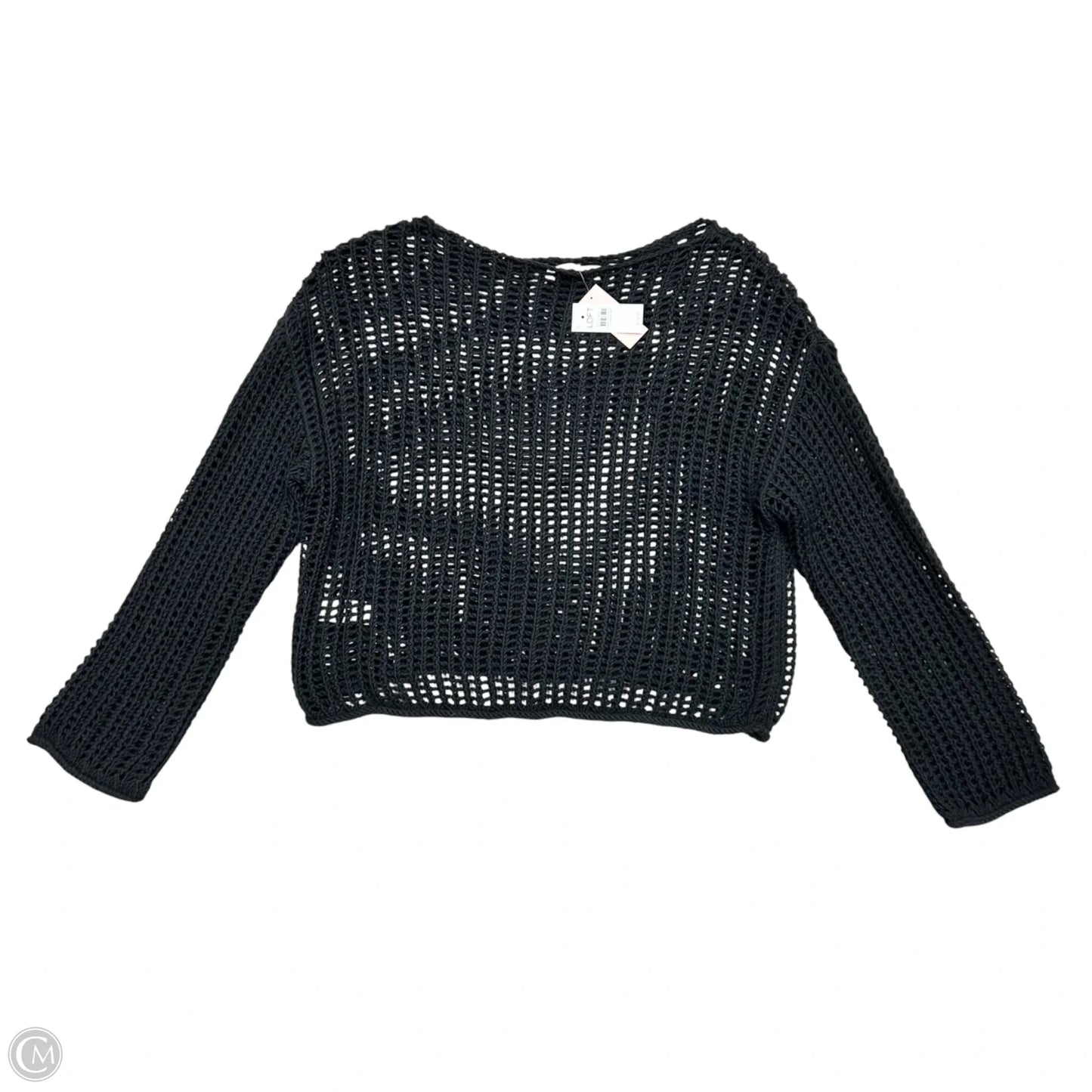 Sweater By Loft In Black, Size: L