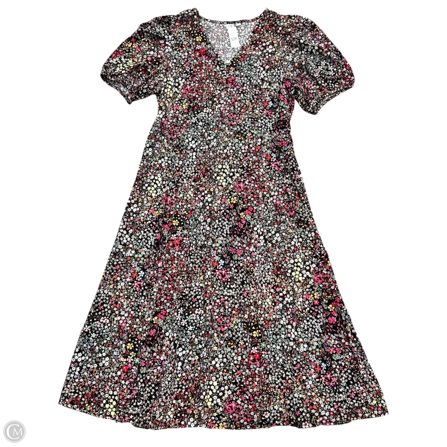 Dress Casual Maxi By Gap In Floral Print, Size: L