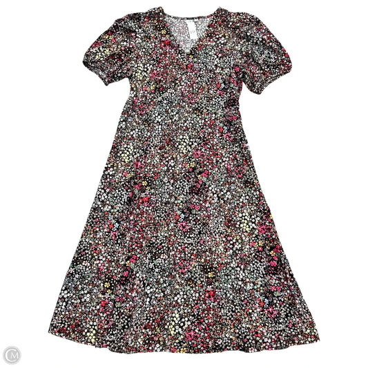 Dress Casual Maxi By Gap In Floral Print, Size: L