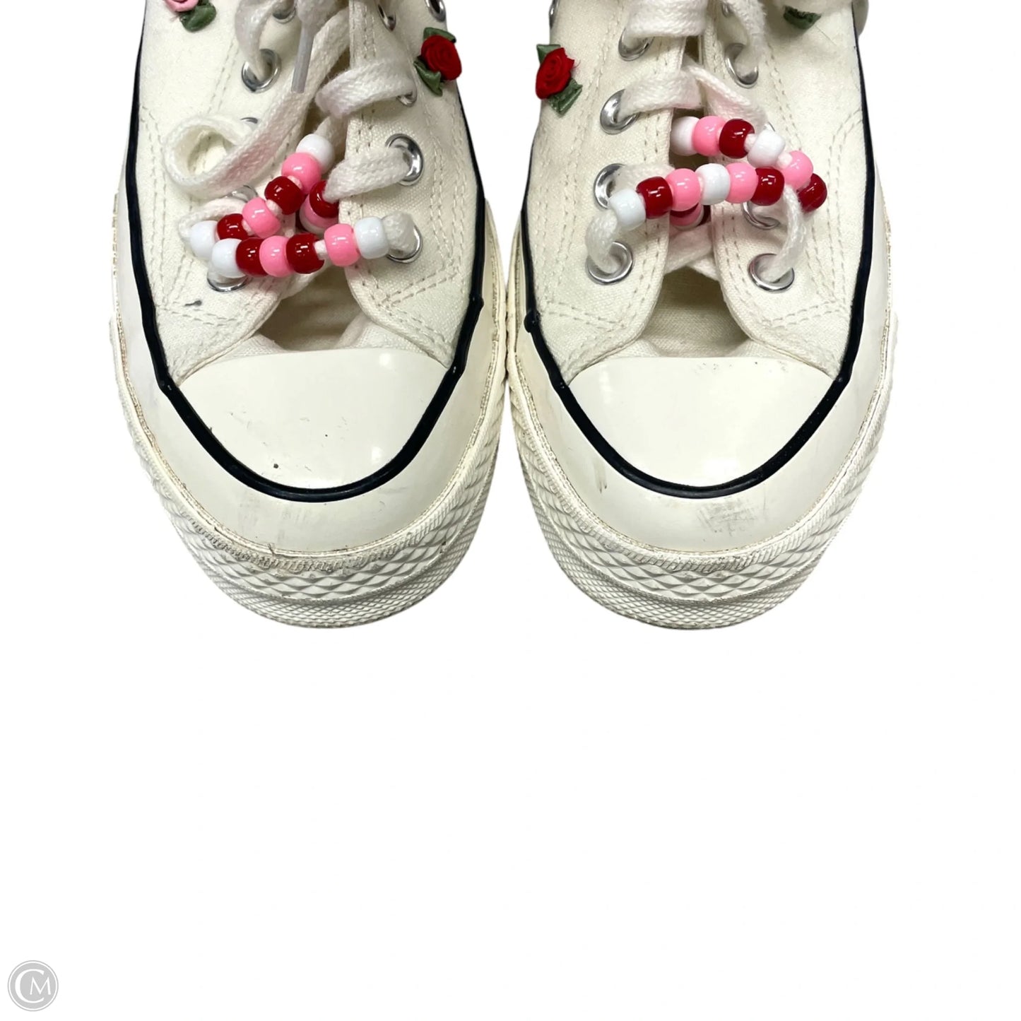 Shoes Sneakers By Converse In Red & White, Size: 8.5