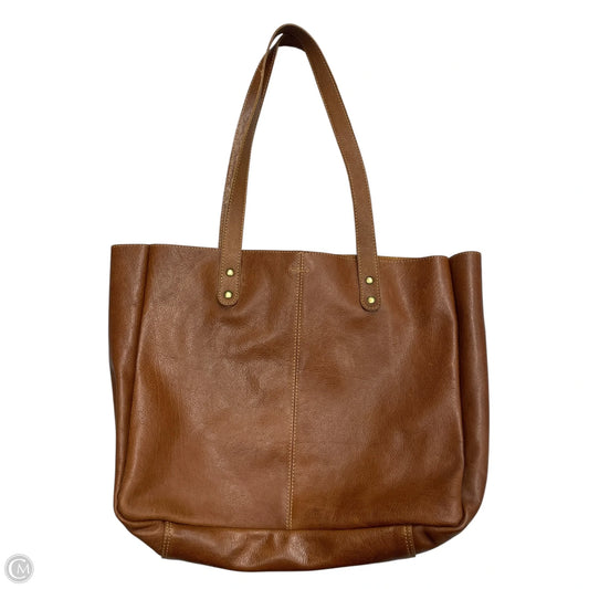 Handbag Leather By Komalc, Size: Large