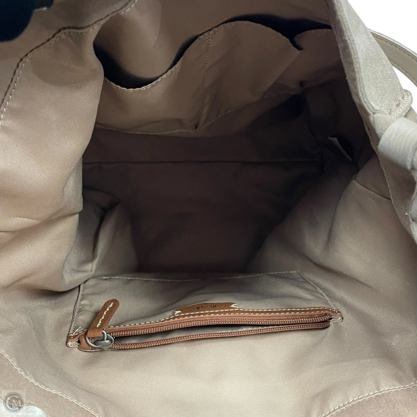 Handbag Leather By The Sak, Size: Large