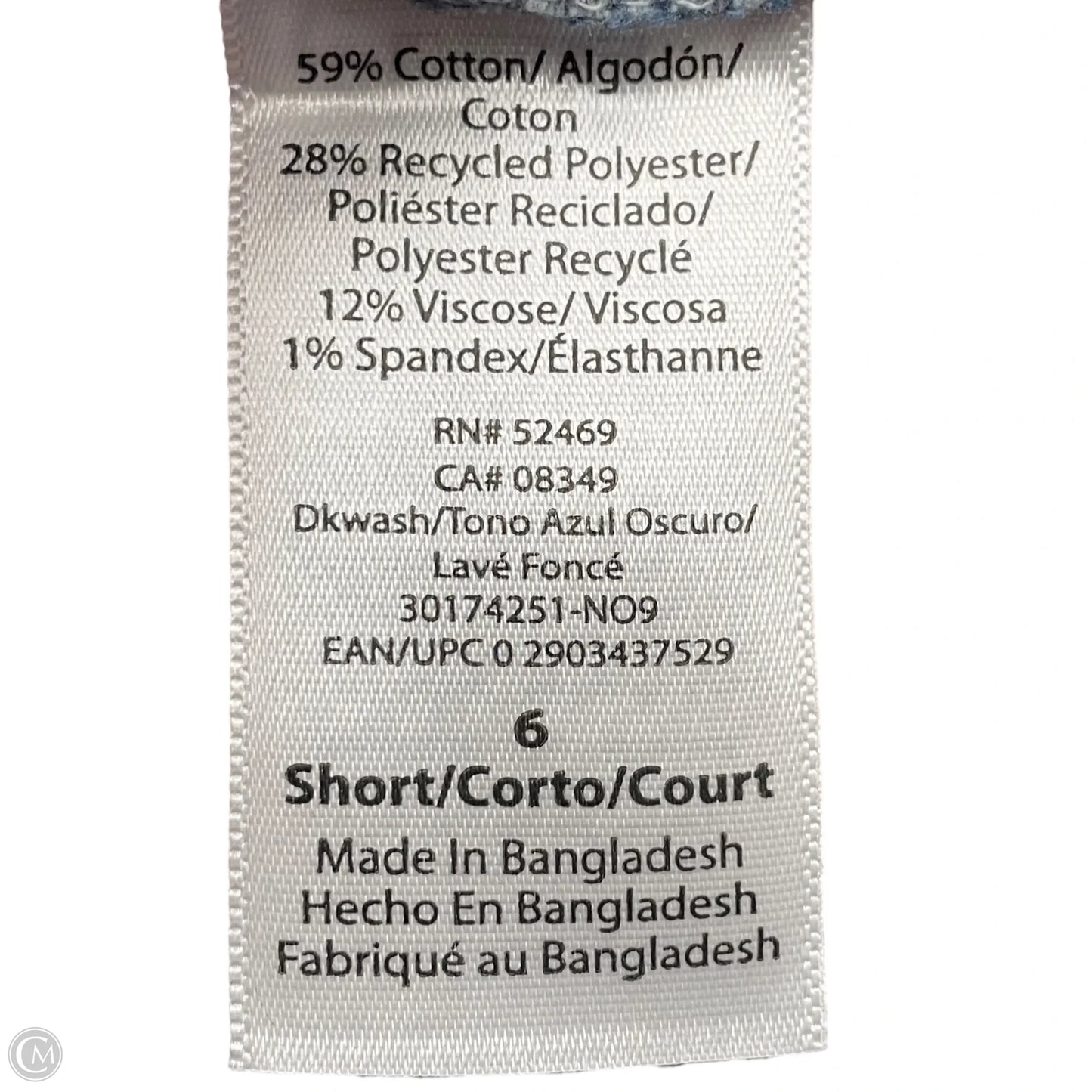 Jeans Flared By Sofia By Sofia Vergara In Blue Denim, Size: 6