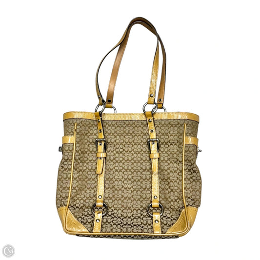 Handbag Designer By Coach, Size: Medium