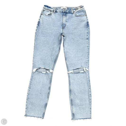 Jeans Skinny By Abercrombie And Fitch In Blue Denim, Size: 12