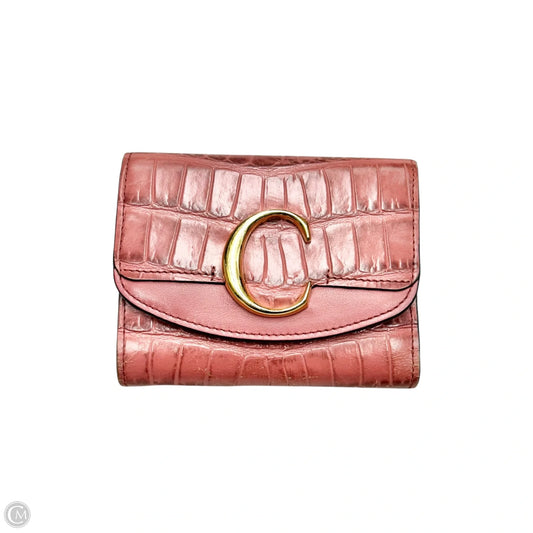 Wallet Luxury Designer By Chloe, Size: Small