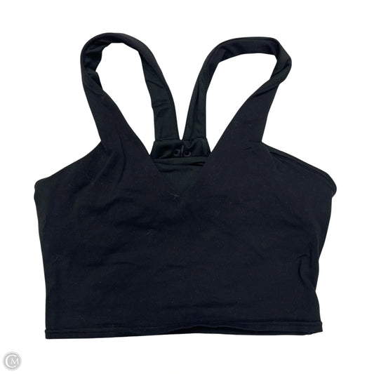 Athletic Bra By Alo In Black, Size: S