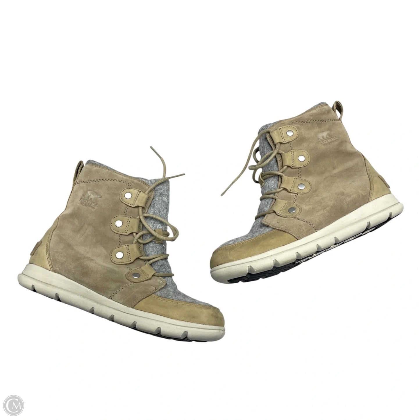 Boots Combat By Sorel In Taupe, Size: 9