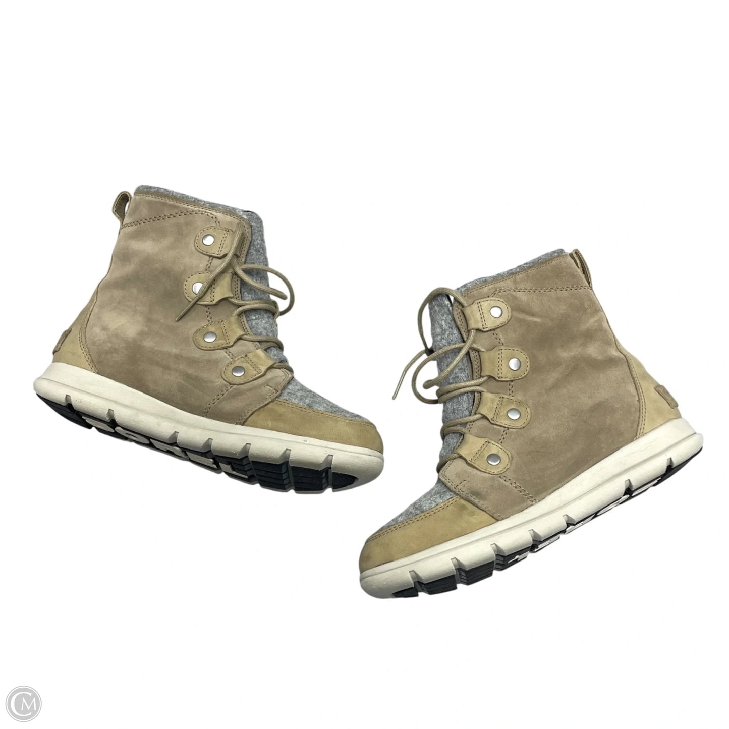 Boots Combat By Sorel In Taupe, Size: 9