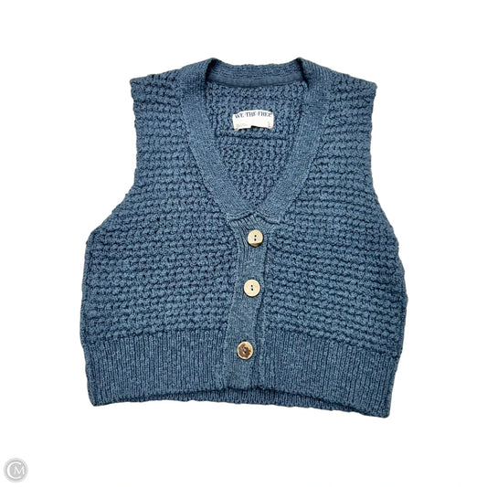 Vest Sweater By We The Free In Blue, Size: S