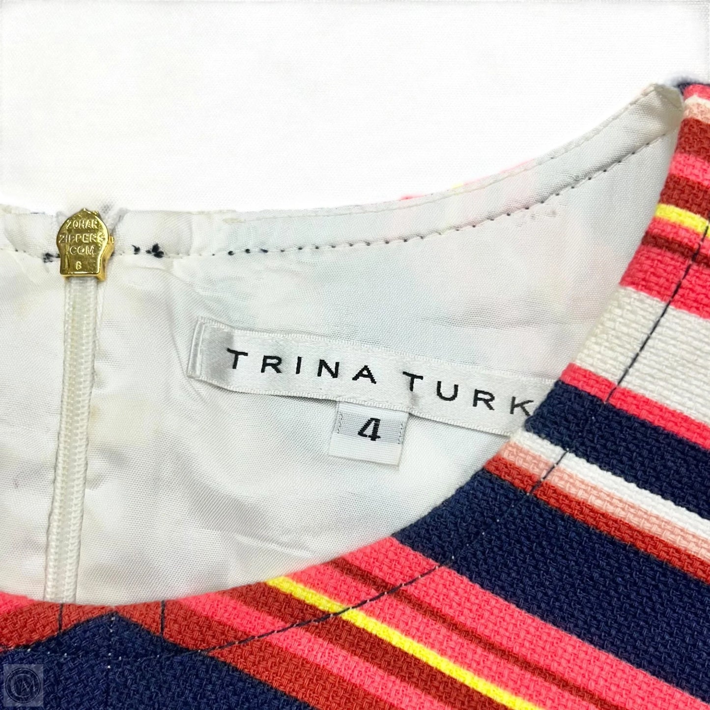 Dress Work By Trina Turk In Navy, Size: S