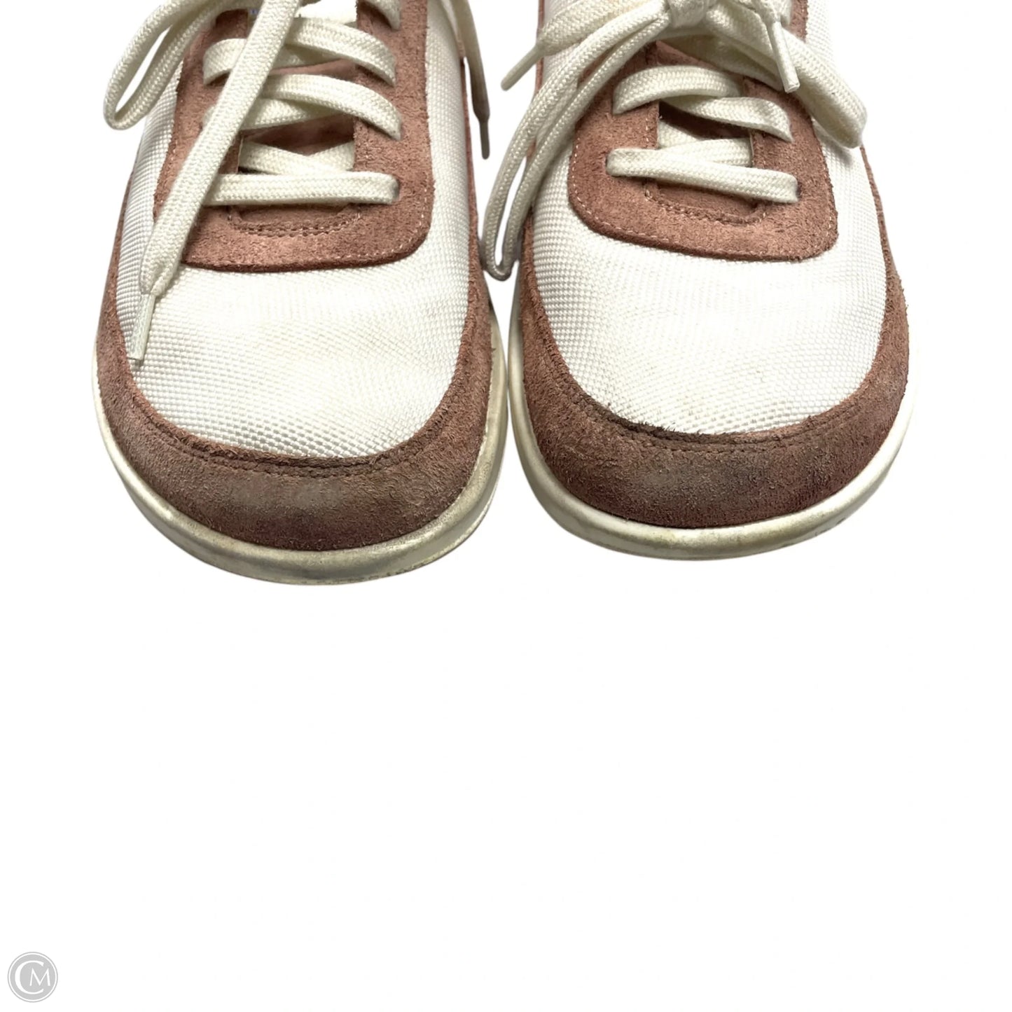 Shoes Sneakers By Birkenstock In Pink & White, Size: 8.5