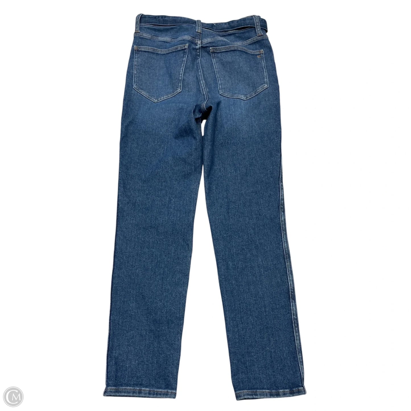 Jeans Straight By Madewell In Blue Denim, Size: 8