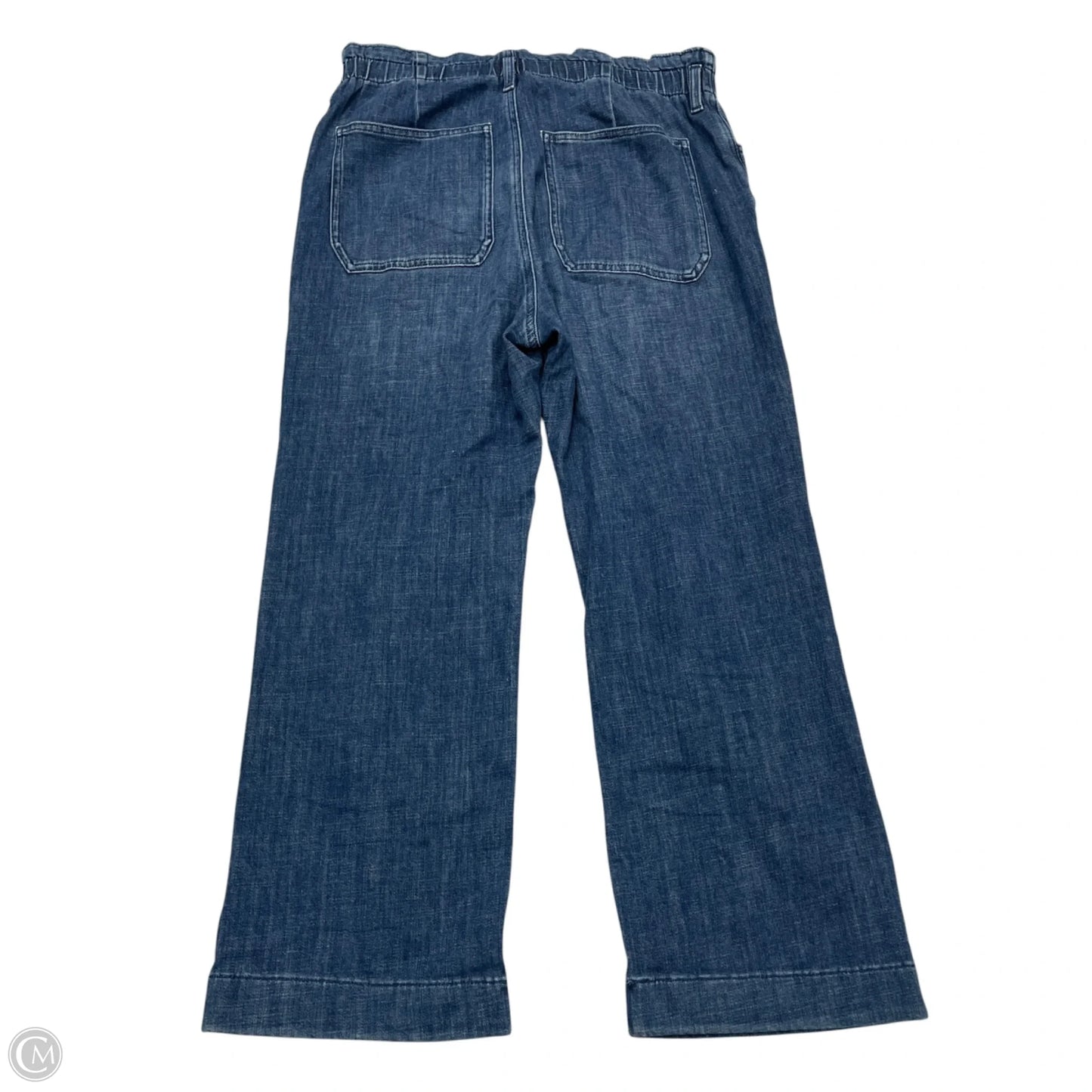 Jeans Wide Leg By J. Crew In Blue Denim, Size: 6