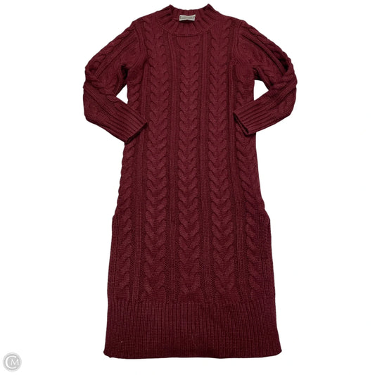 Dress Sweater By Hyacinth House In Red, Size: Xs