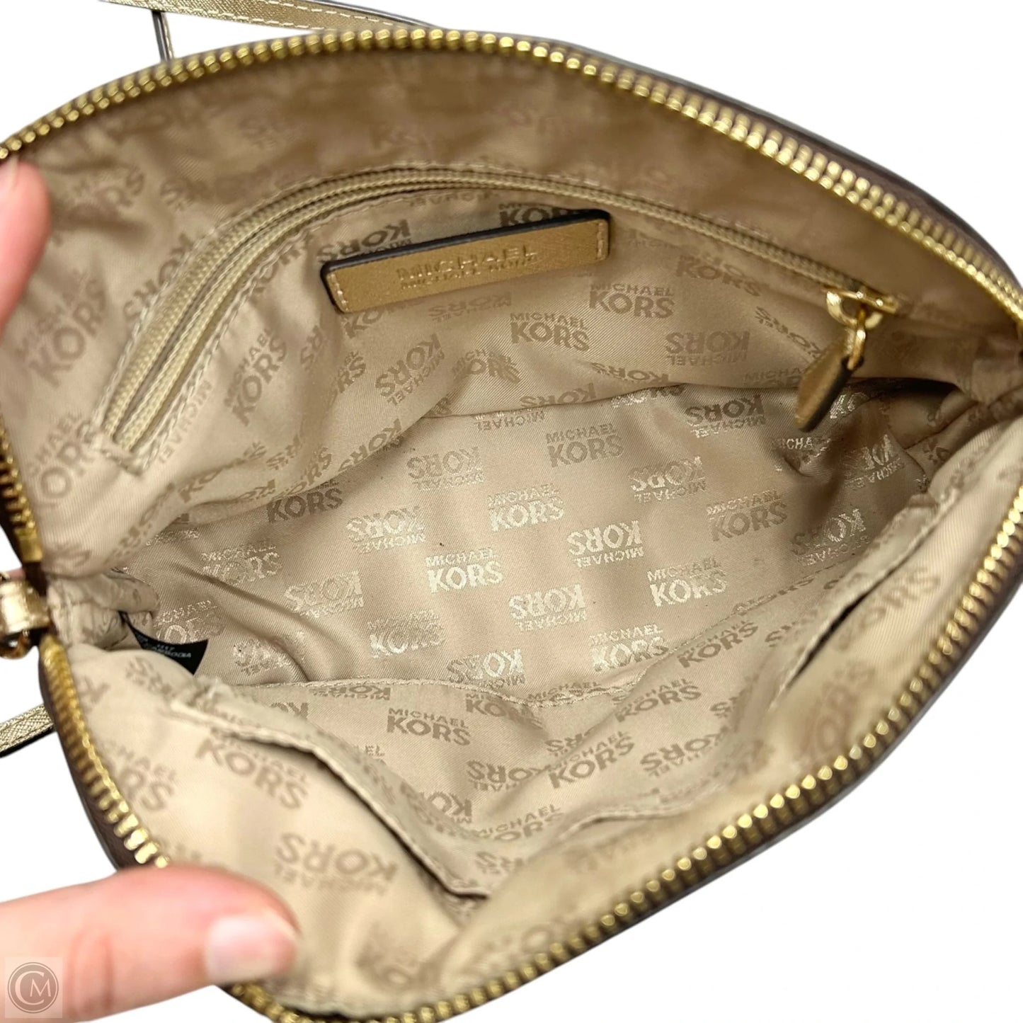 Crossbody Designer By Michael Kors, Size: Small