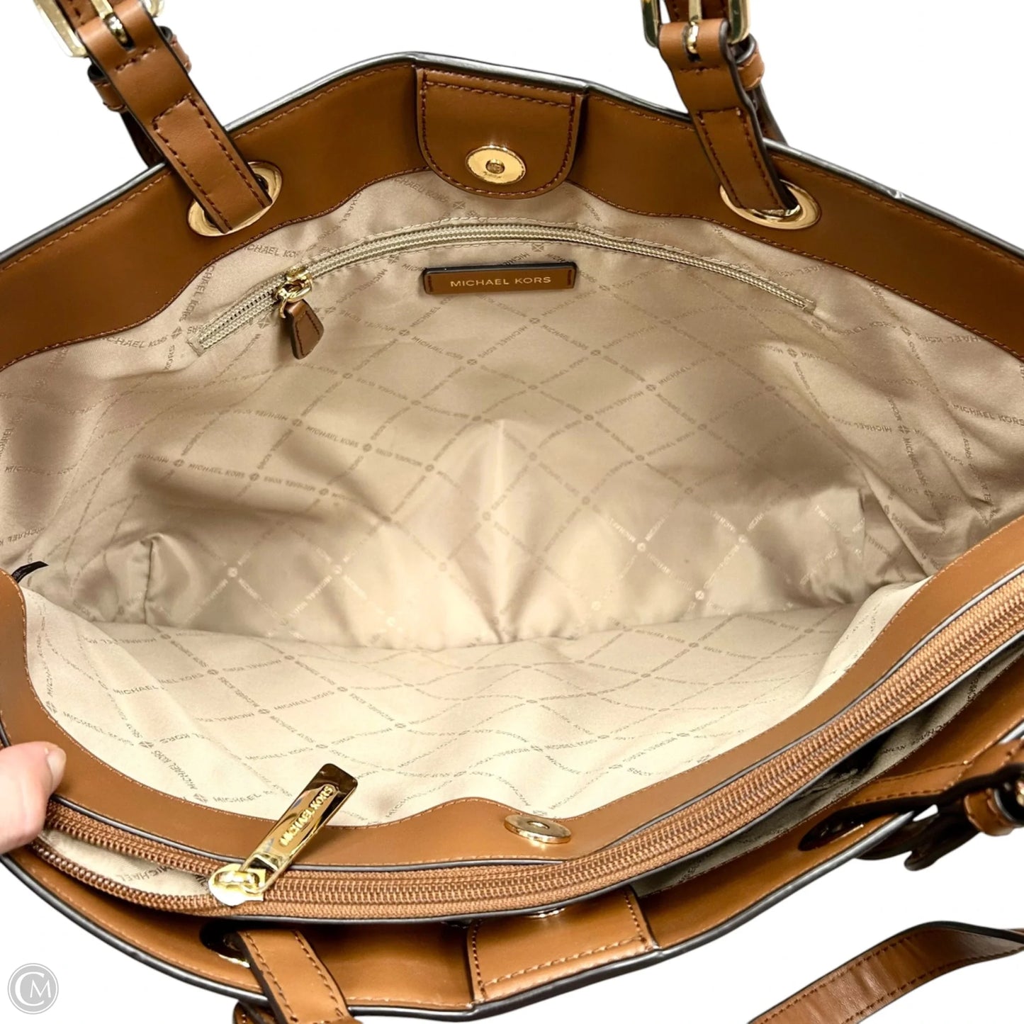 Handbag Designer By Michael Kors, Size: Large