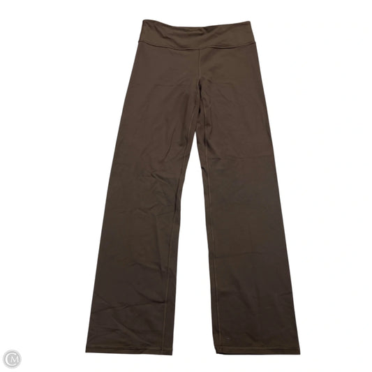 Athletic Leggings By Athleta In Brown, Size: L