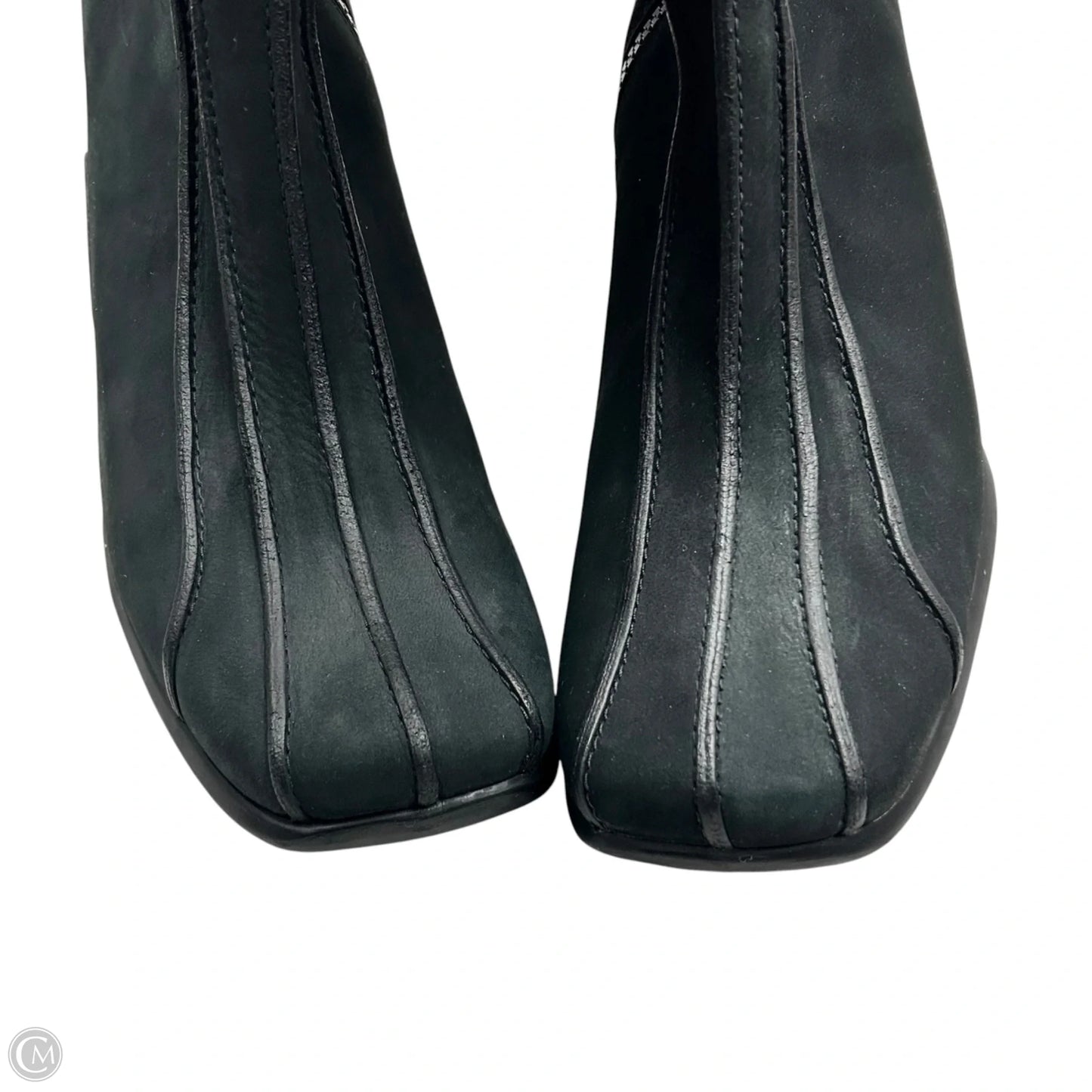 Boots Mid-calf Heels By Timberland In Black, Size: 9