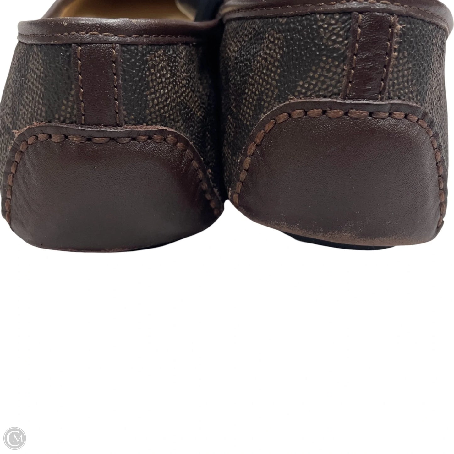 Shoes Flats By Michael By Michael Kors In Brown & Gold, Size: 11