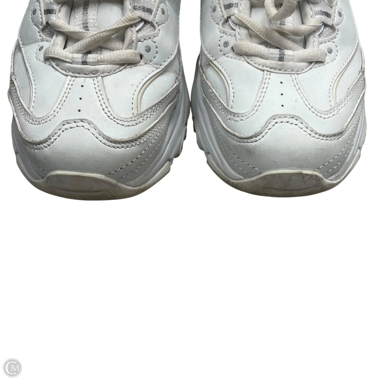 Shoes Athletic By Skechers In White, Size: 7.5