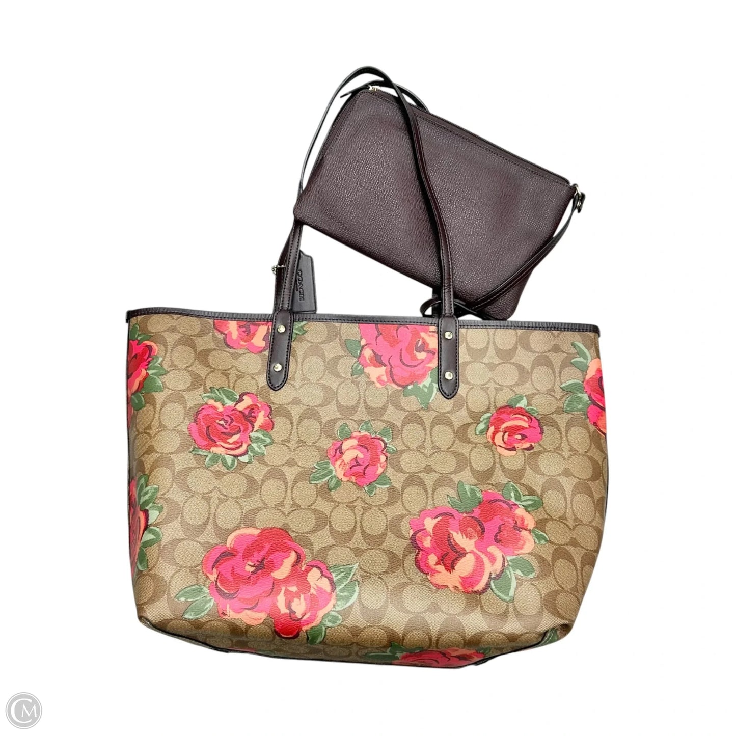 Tote Designer By Coach, Size: Large