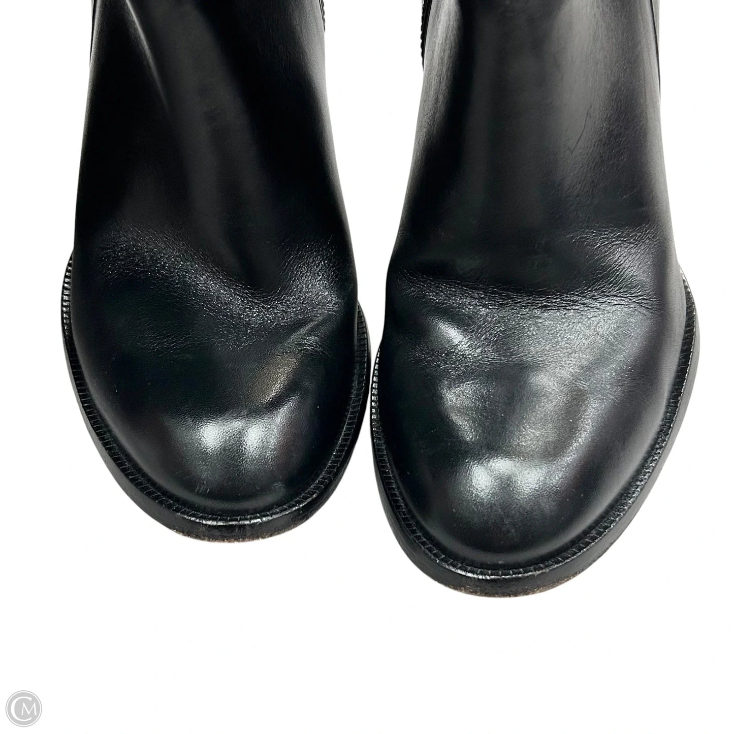 Boots Mid-calf Heels By Cole-haan In Black, Size: 8