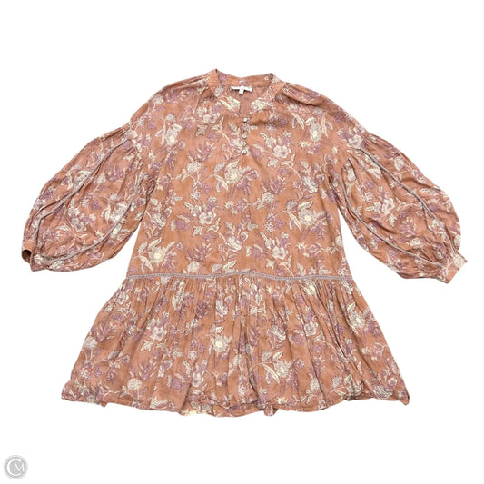 Dress Casual Short By Marea In Pink, Size: Xs/s