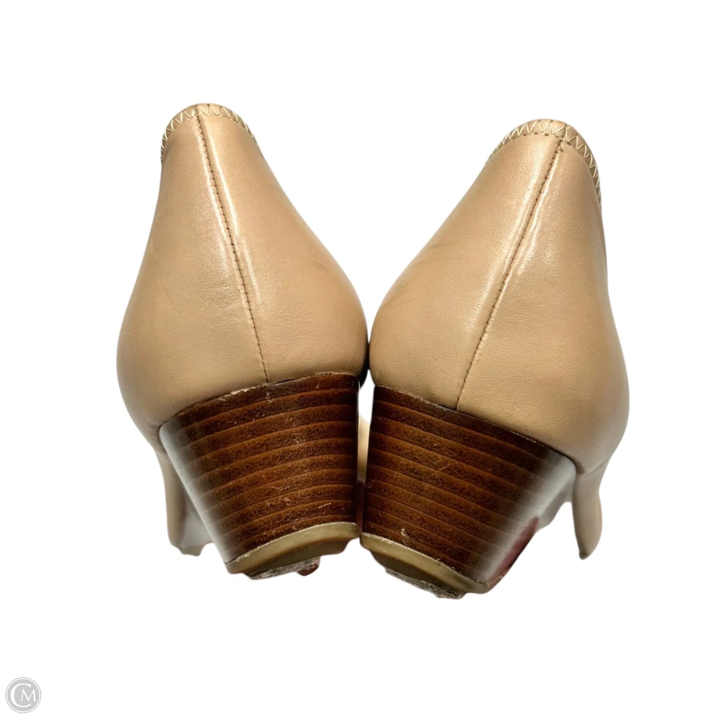 Shoes Heels Wedge By Cole-haan In Tan, Size: 8.5