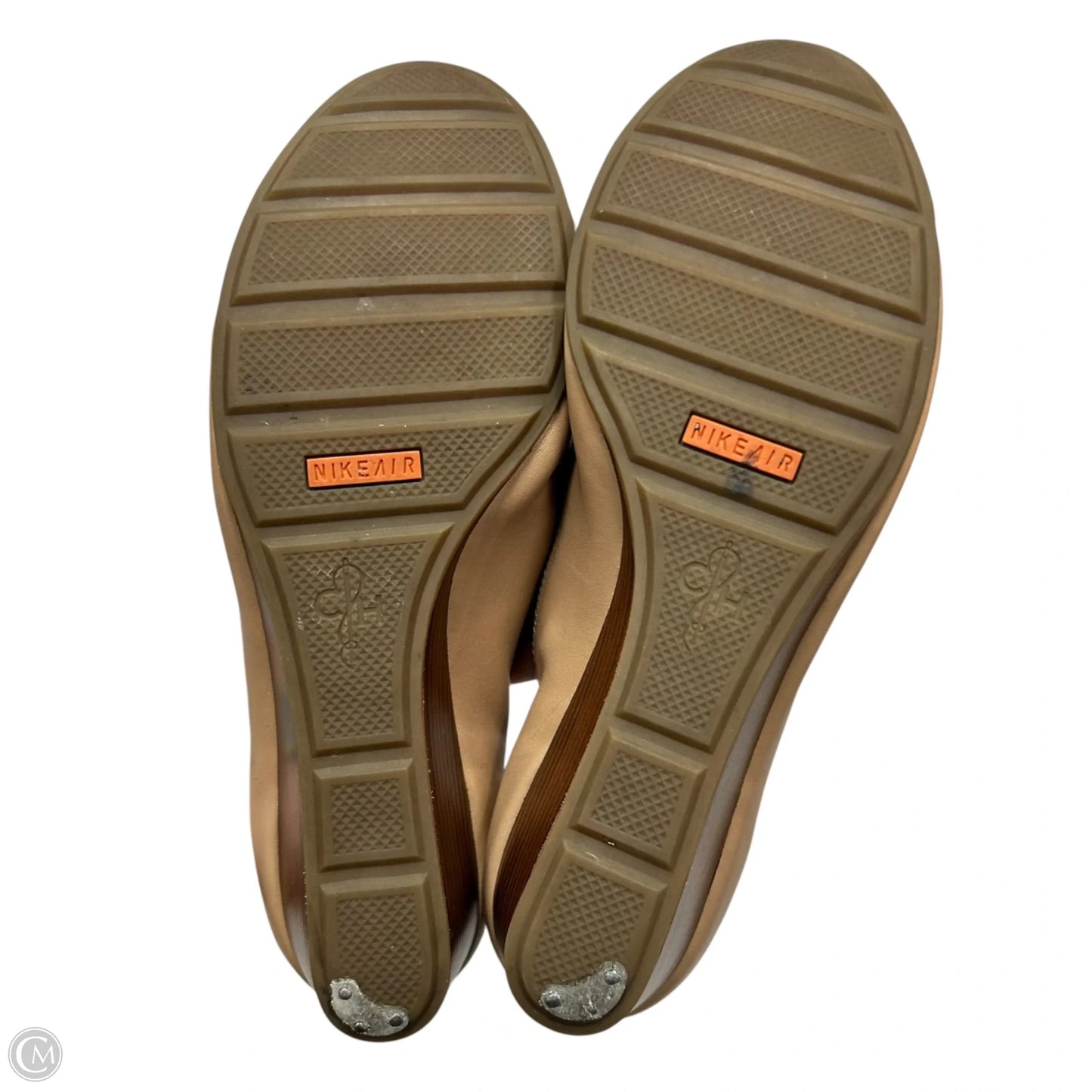 Shoes Heels Wedge By Cole-haan In Tan, Size: 8.5