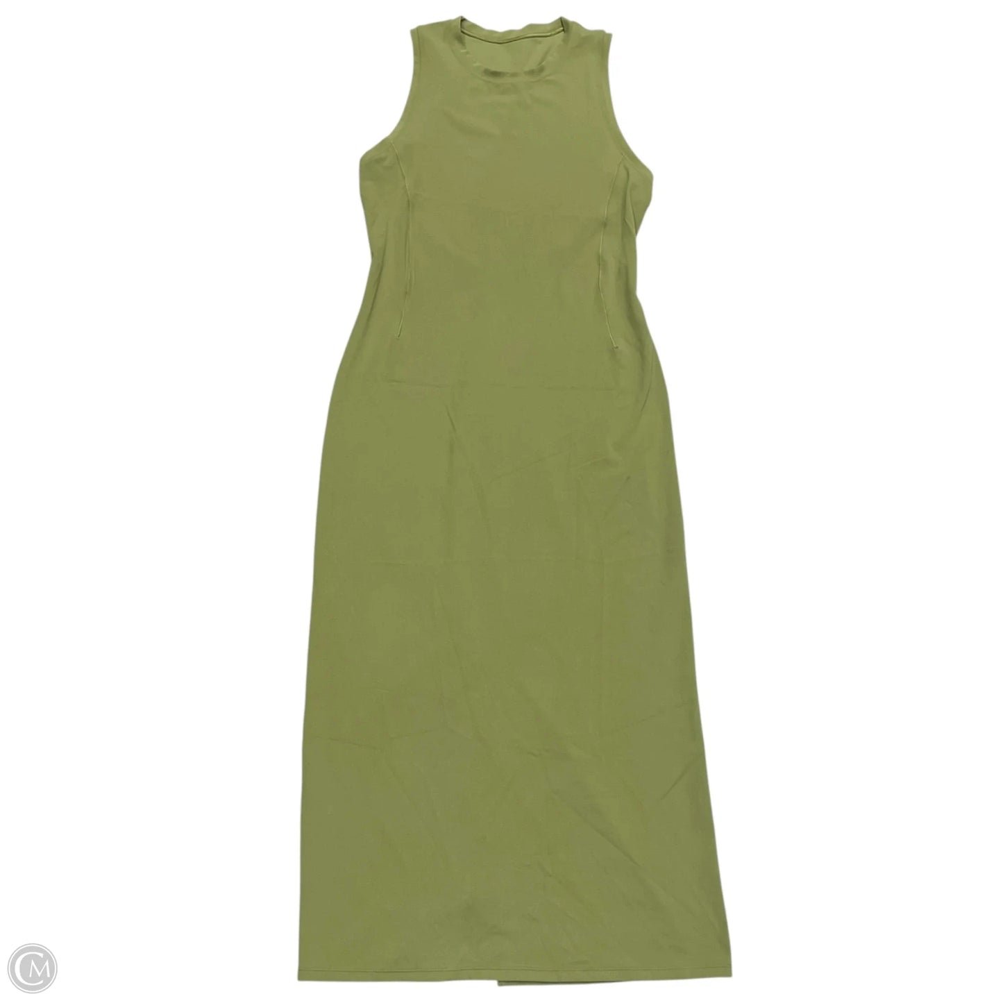 Athletic Dress By Lululemon In Green, Size: M