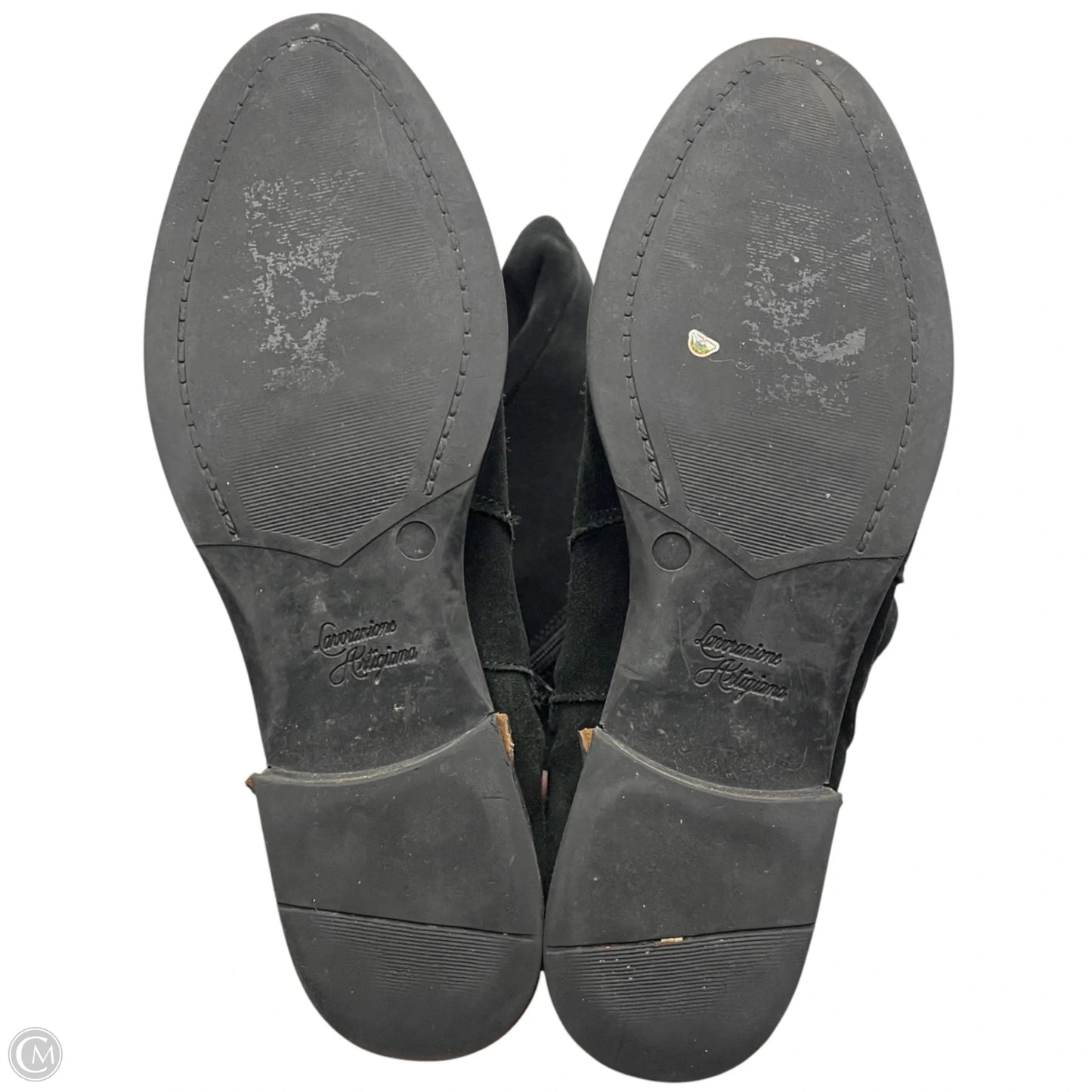 Boots Mid-calf Heels By La Canadienne In Black, Size: 10