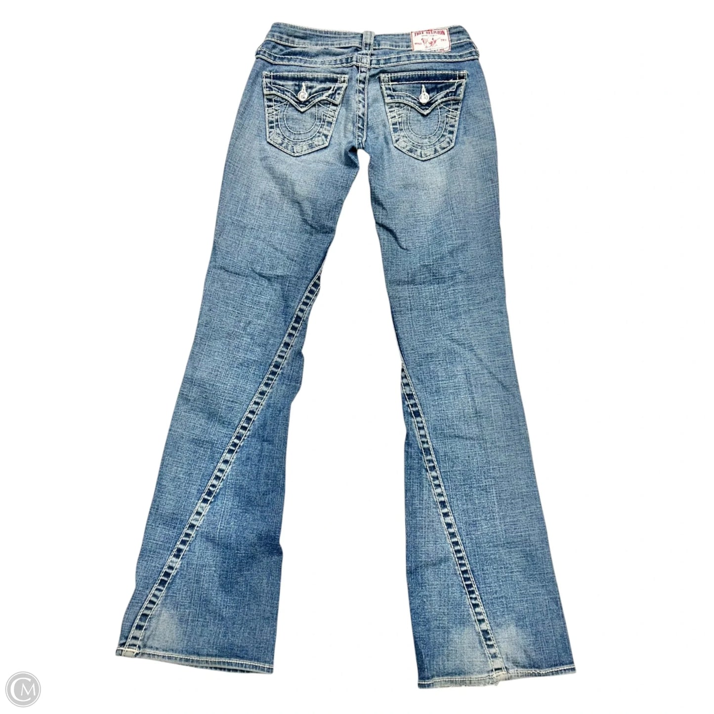 Jeans Boot Cut By True Religion In Blue Denim, Size: 2