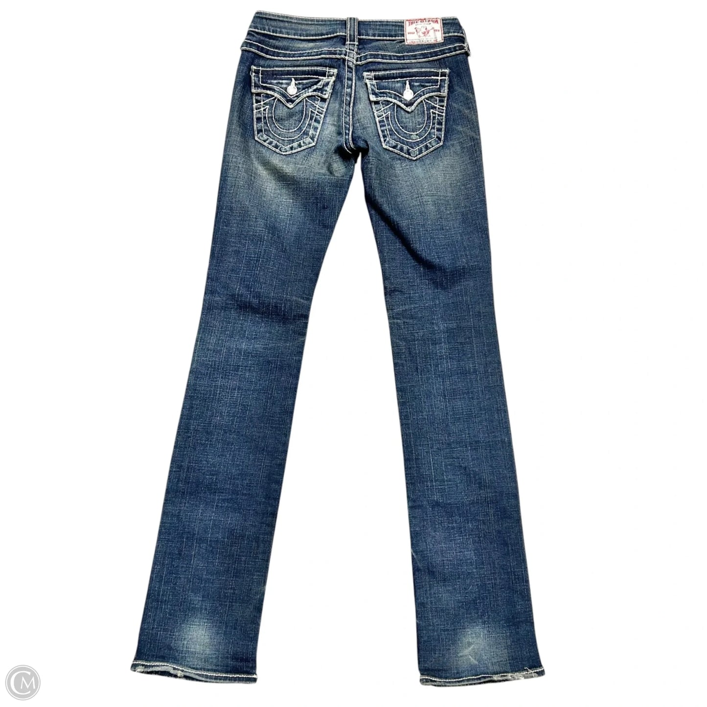 Jeans Skinny By True Religion In Blue Denim, Size: 2