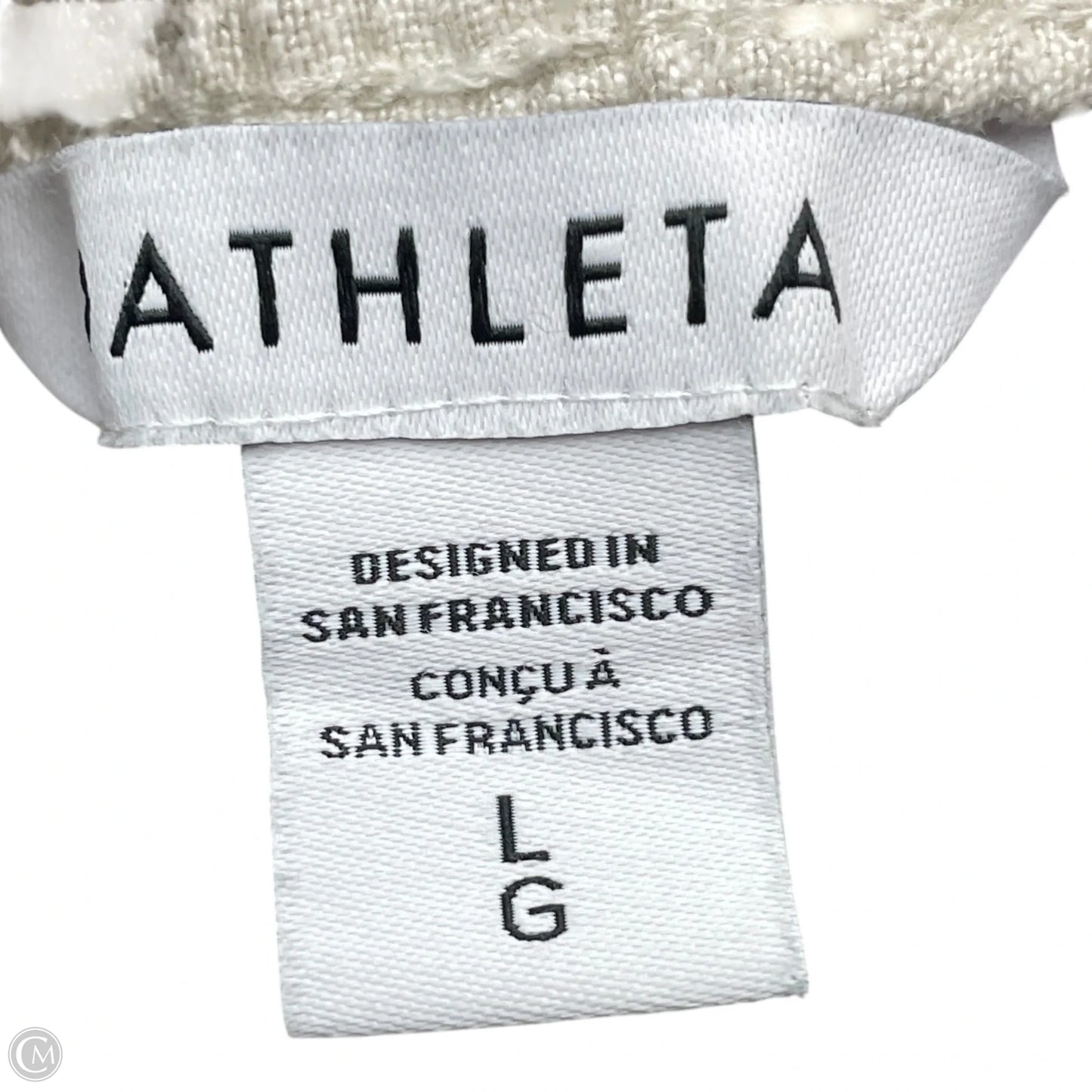 Pants Linen By Athleta In Cream, Size: L