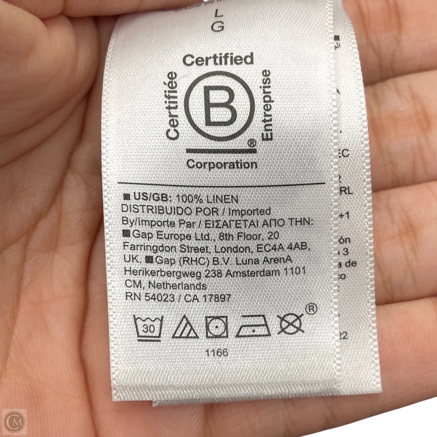 Pants Linen By Athleta In Cream, Size: L