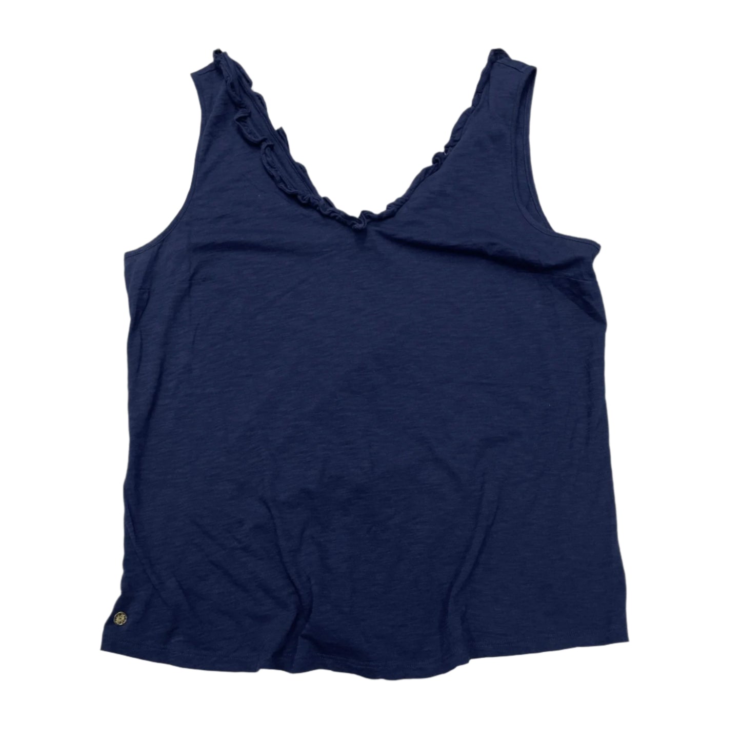 Tank Top Designer By Lilly Pulitzer In Navy, Size: Xl