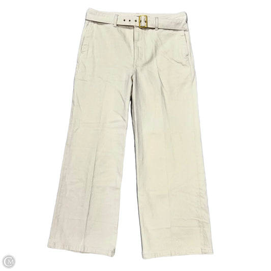 Jeans Wide Leg By J. Crew In Beige, Size: 12