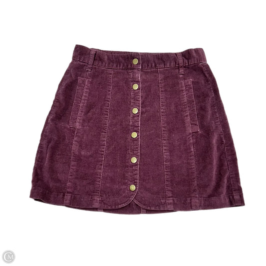 Skirt Mini & Short By Bdg In Purple, Size: 6
