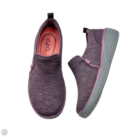 Shoes Sneakers By Ryka In Grey & Purple, Size: 7.5